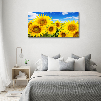 Tableau acrylique Tournesol