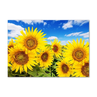 Tableau acrylique Tournesol