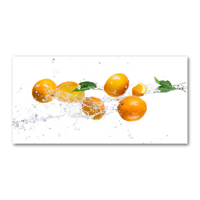 Acrylique tableau Oranges et eau