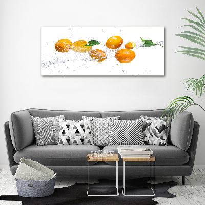 Acrylique tableau Oranges et eau