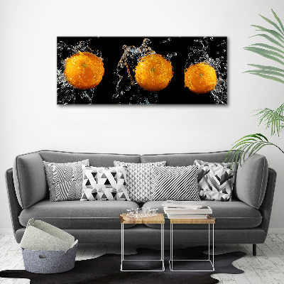 Tableau en acrylique Oranges et eau