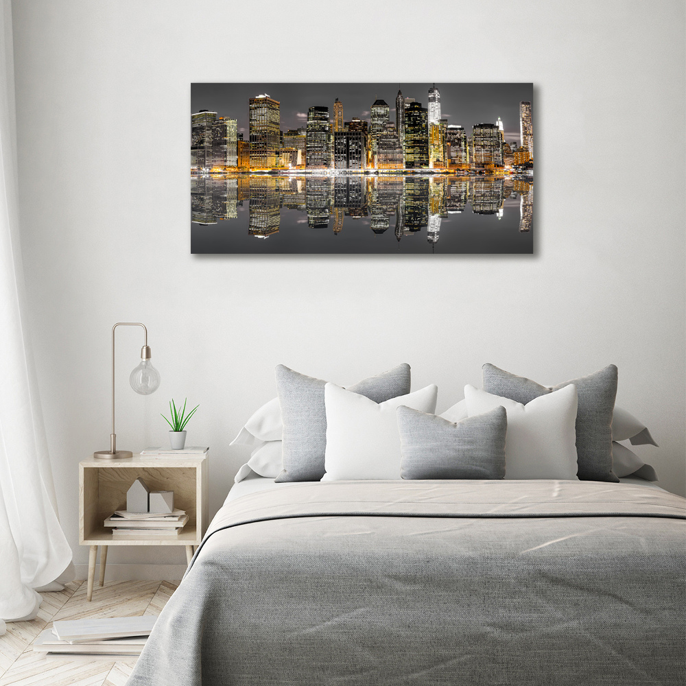 Tableau en acrylique New York de nuit