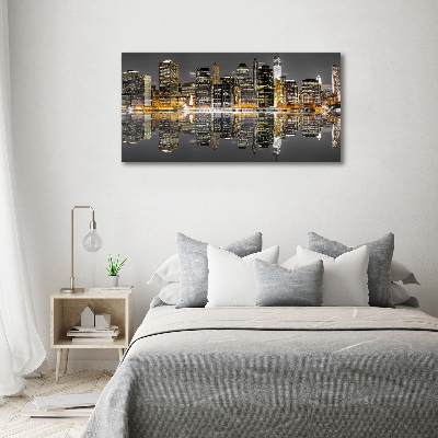 Tableau en acrylique New York de nuit