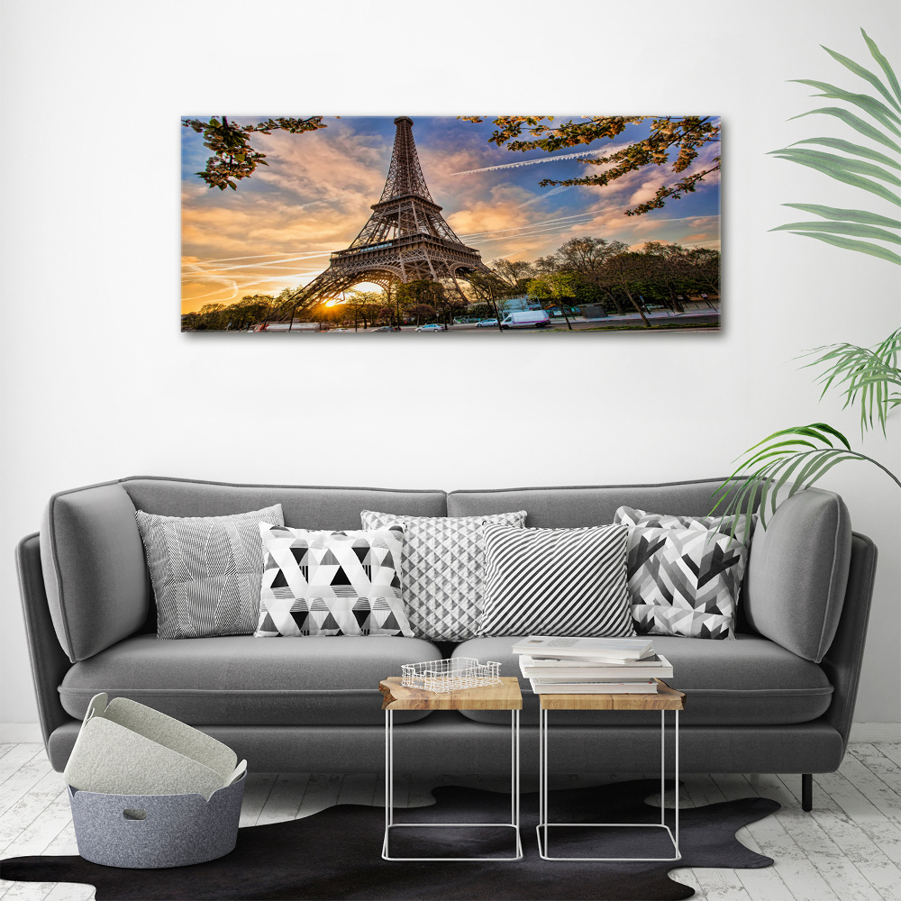 Tableau en acrylique Tour Eiffel signe de la France