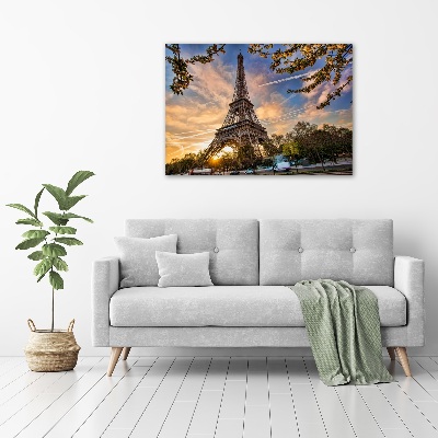 Tableau en acrylique Tour Eiffel signe de la France