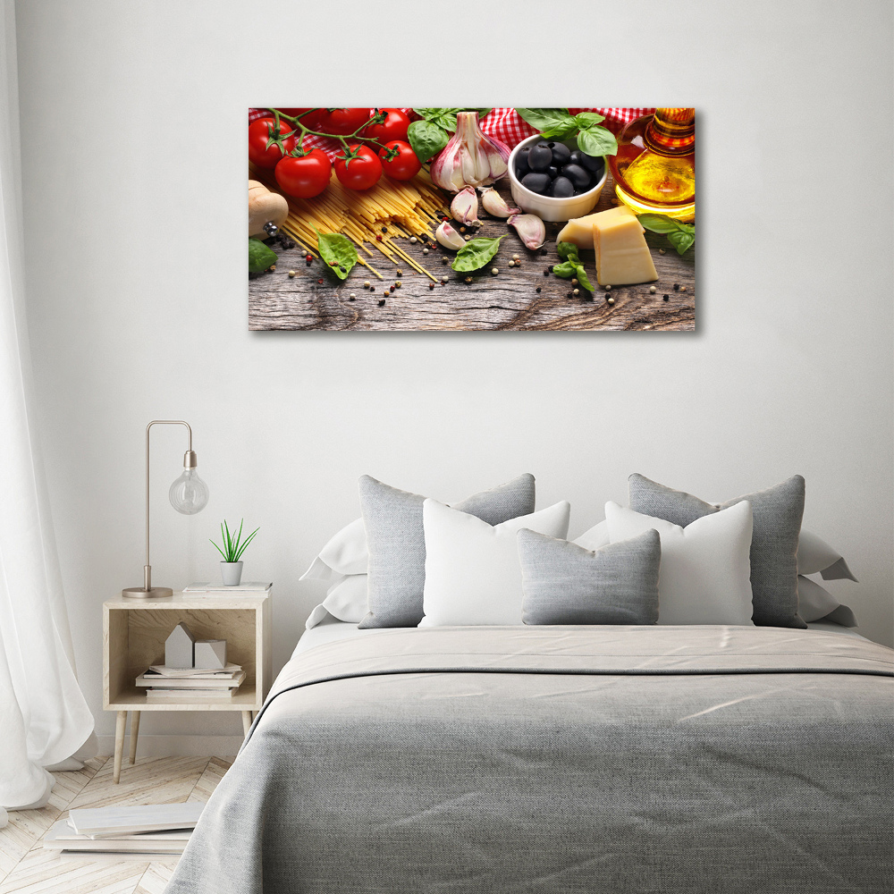 Tableau en acrylique Cuisine italienne