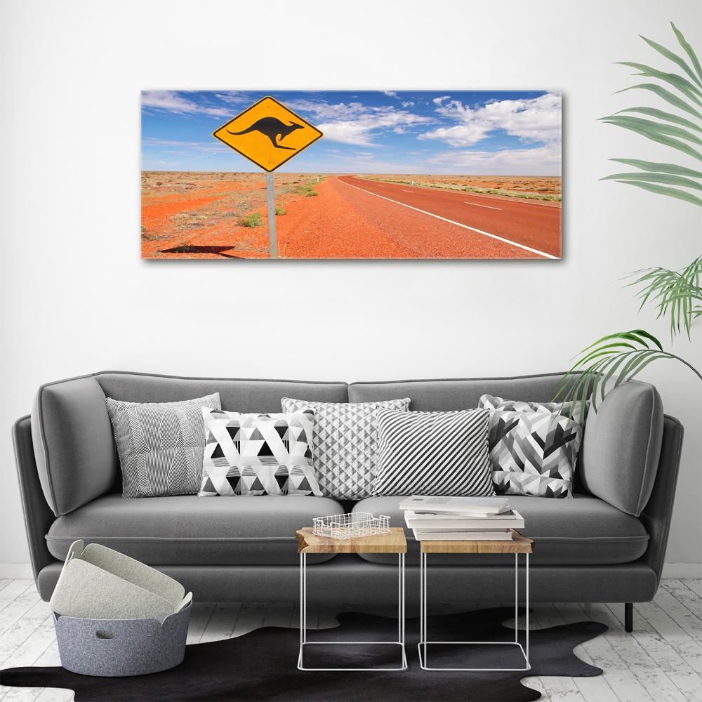 Acrylique tableau Route en Australie