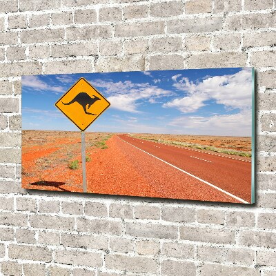 Acrylique tableau Route en Australie