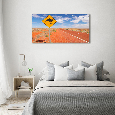 Acrylique tableau Route en Australie