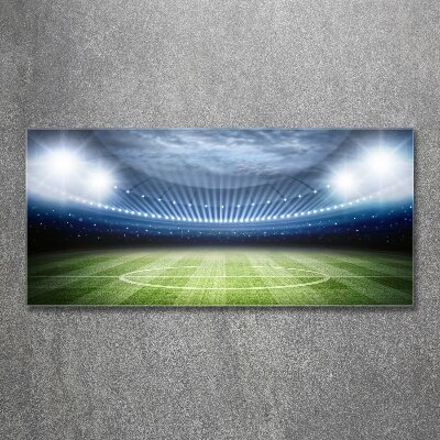 Tableau verre acrylique Stade