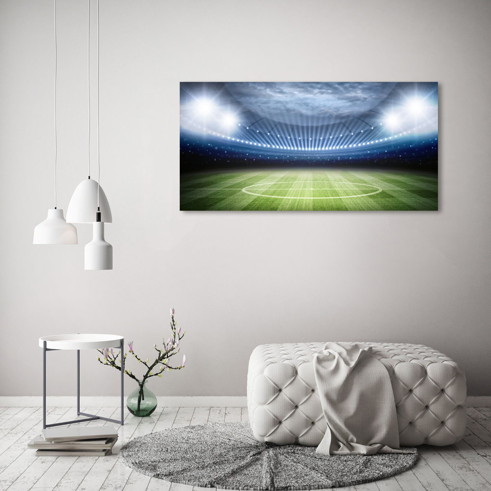 Tableau verre acrylique Stade