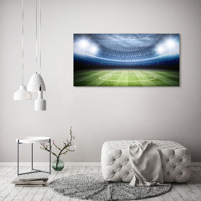 Tableau verre acrylique Stade