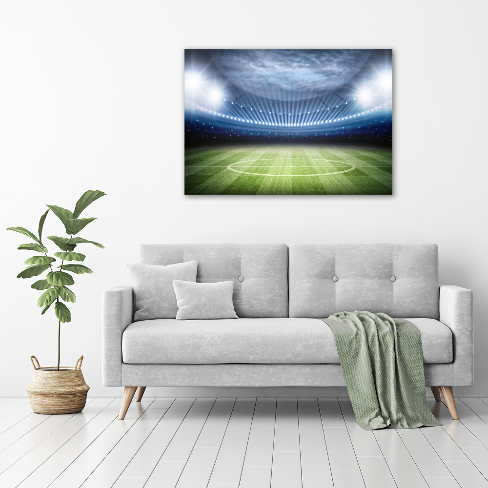 Tableau verre acrylique Stade