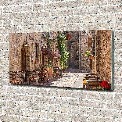 Tableau en acrylique Rue italienne