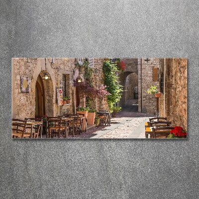 Tableau en acrylique Rue italienne