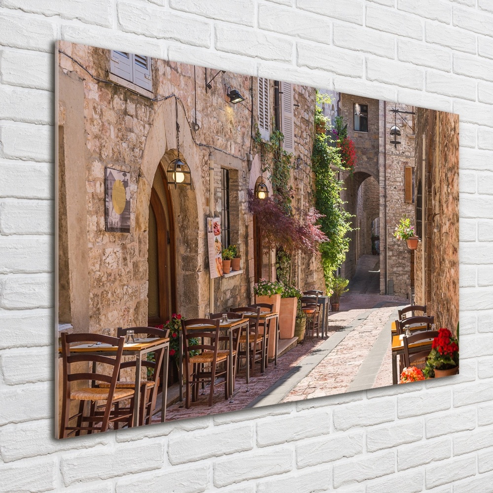 Tableau en acrylique Rue italienne