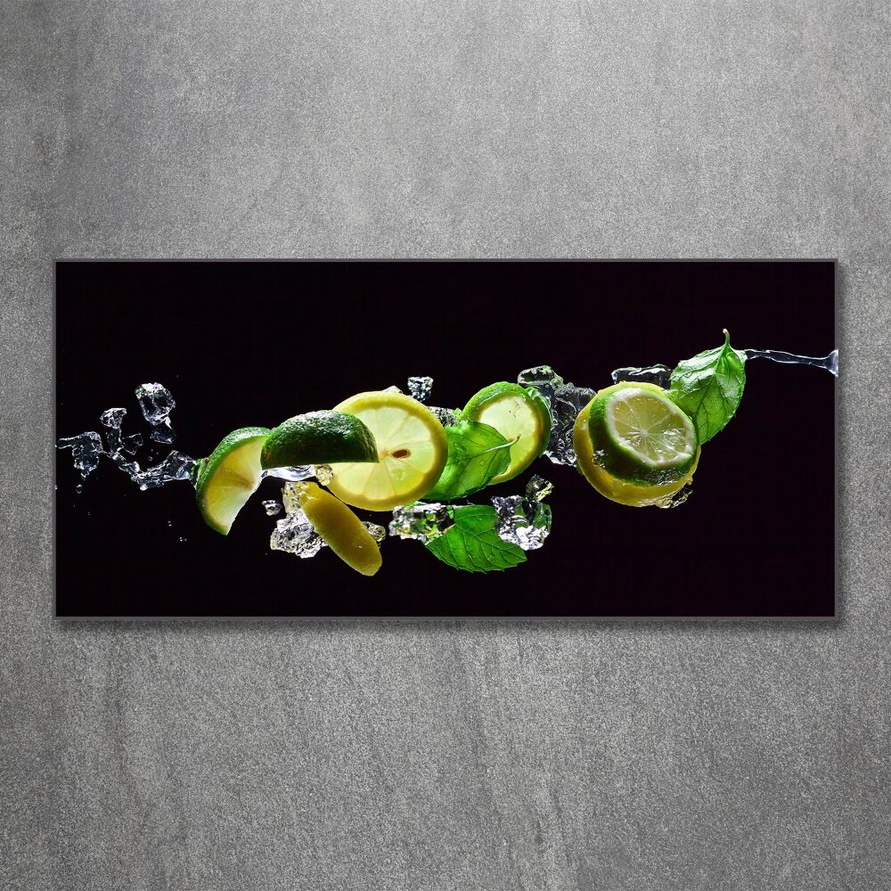 Tableau verre acrylique Mojito