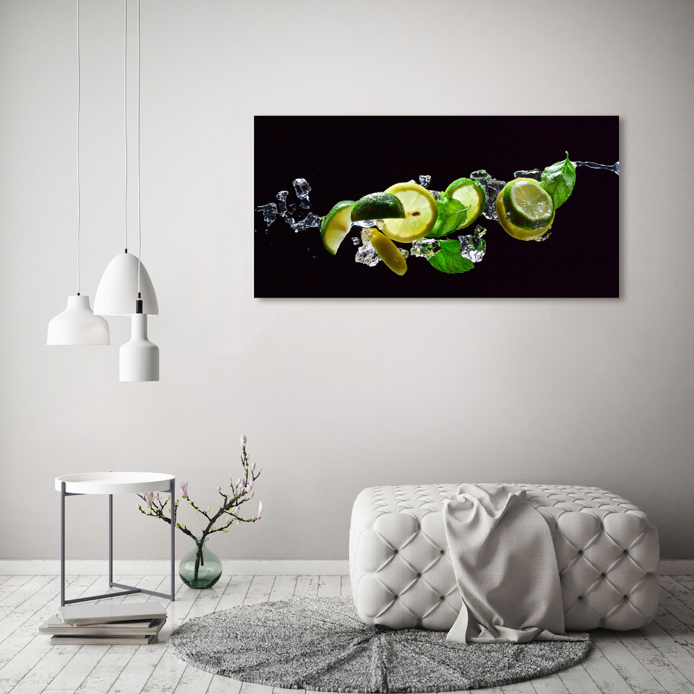 Tableau verre acrylique Mojito