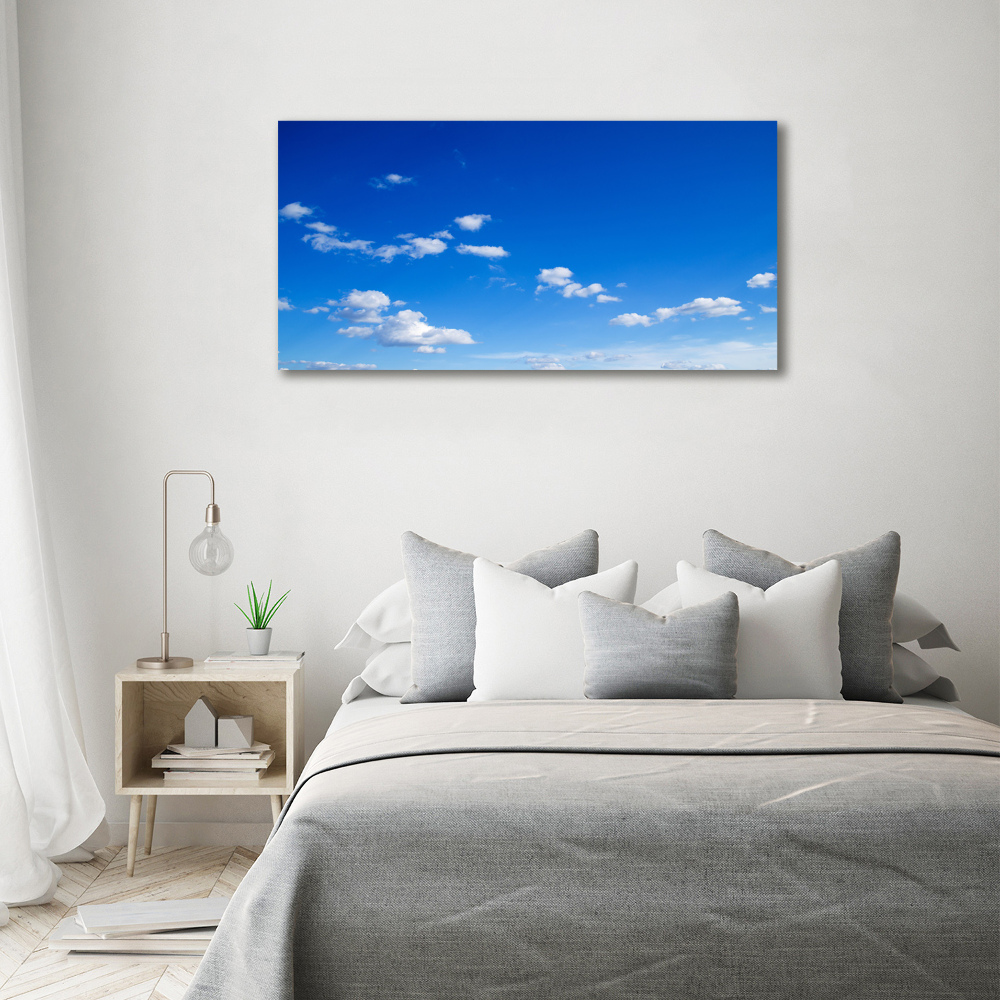 Tableau sur verre acrylique Les nuages dans le ciel