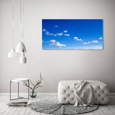 Tableau sur verre acrylique Les nuages dans le ciel