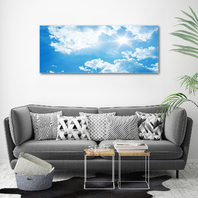 Tableau acrylique Les nuages dans le ciel