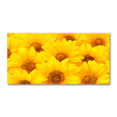 Acrylique tableau Tournesol