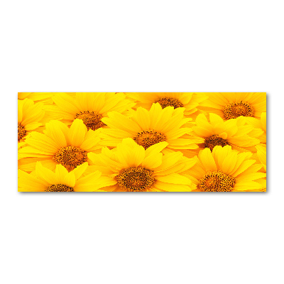 Acrylique tableau Tournesol