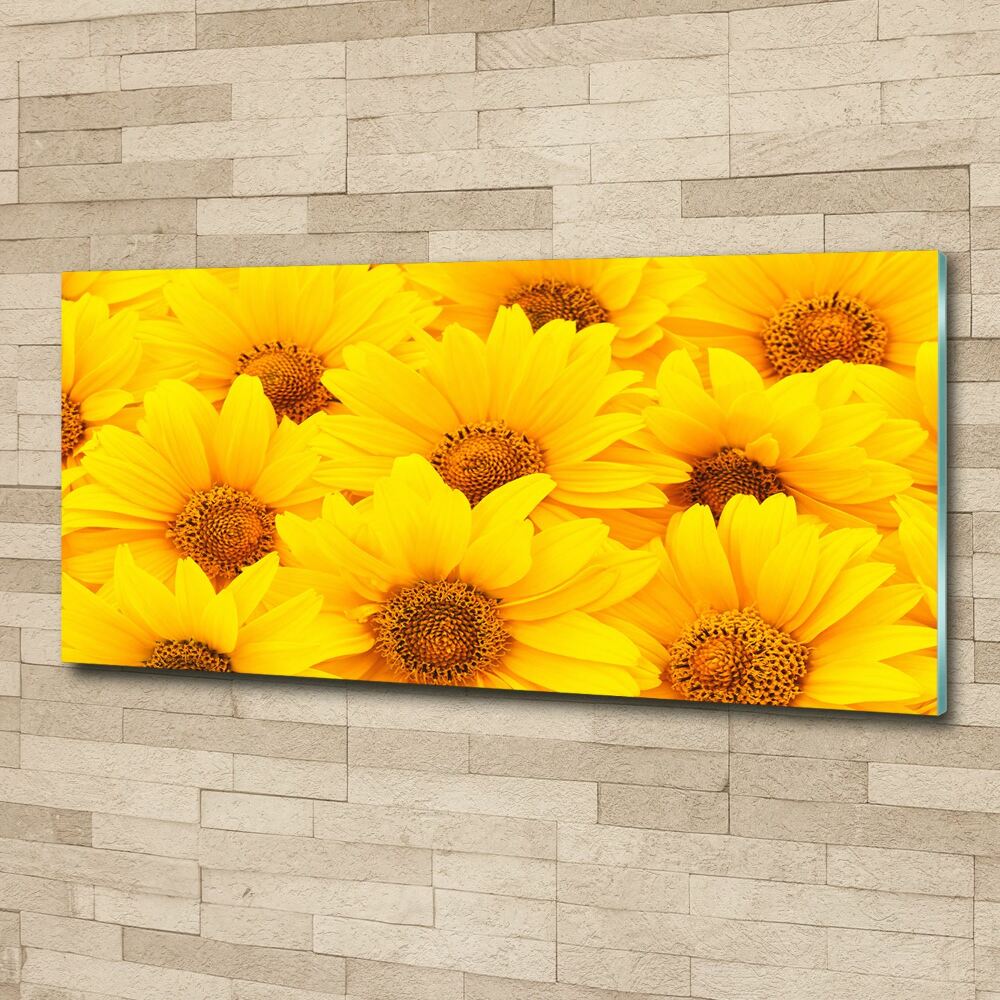 Acrylique tableau Tournesol