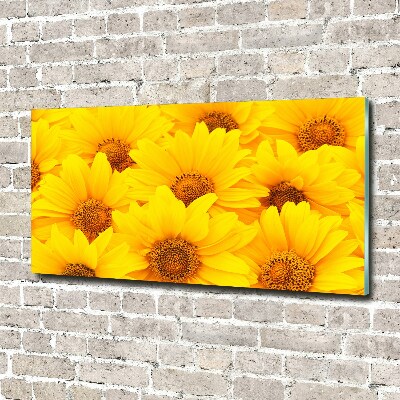 Acrylique tableau Tournesol