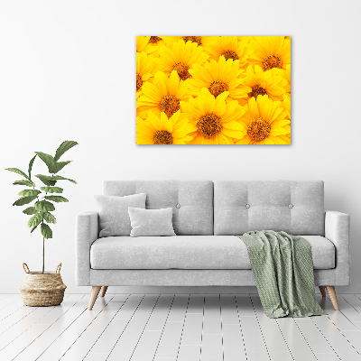 Acrylique tableau Tournesol