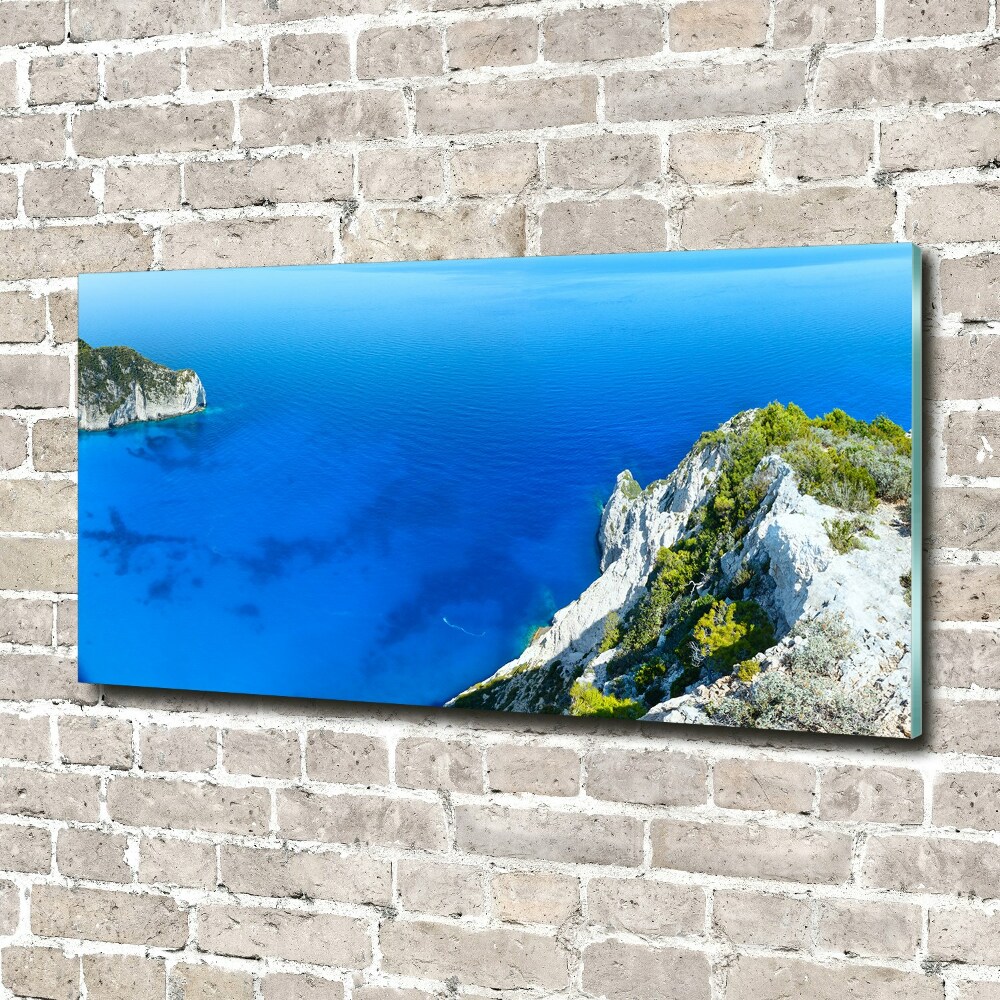 Tableau sur verre acrylique Zakynthos Grèce