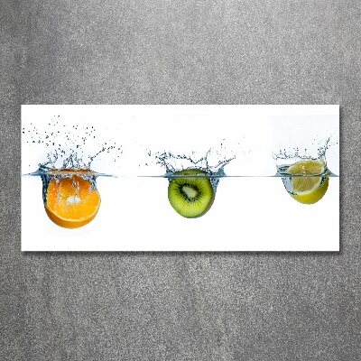 Tableau acrylique Fruits sous l'eau