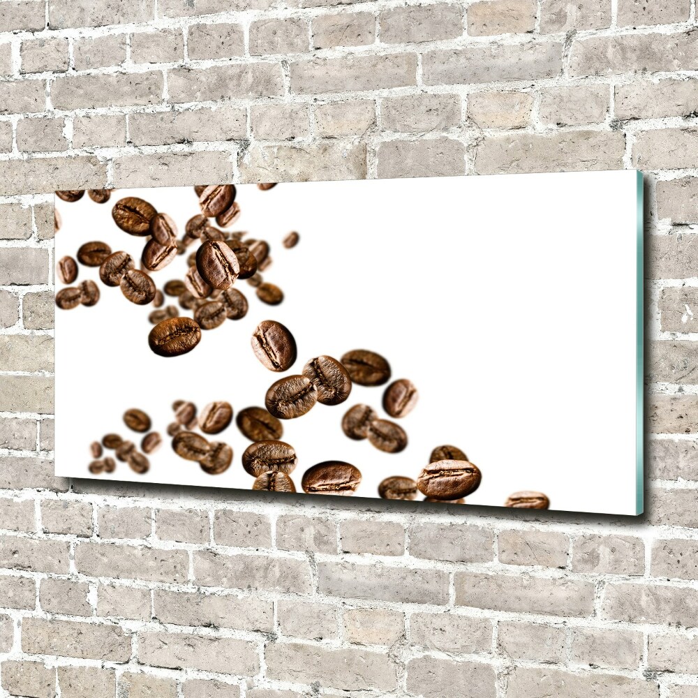 Tableau acrylique Grains de café