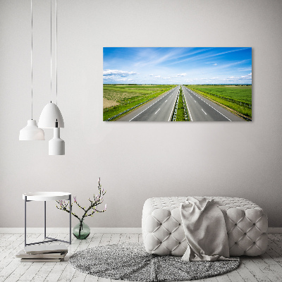 Acrylique tableau Autoroute