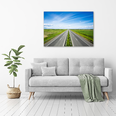 Acrylique tableau Autoroute