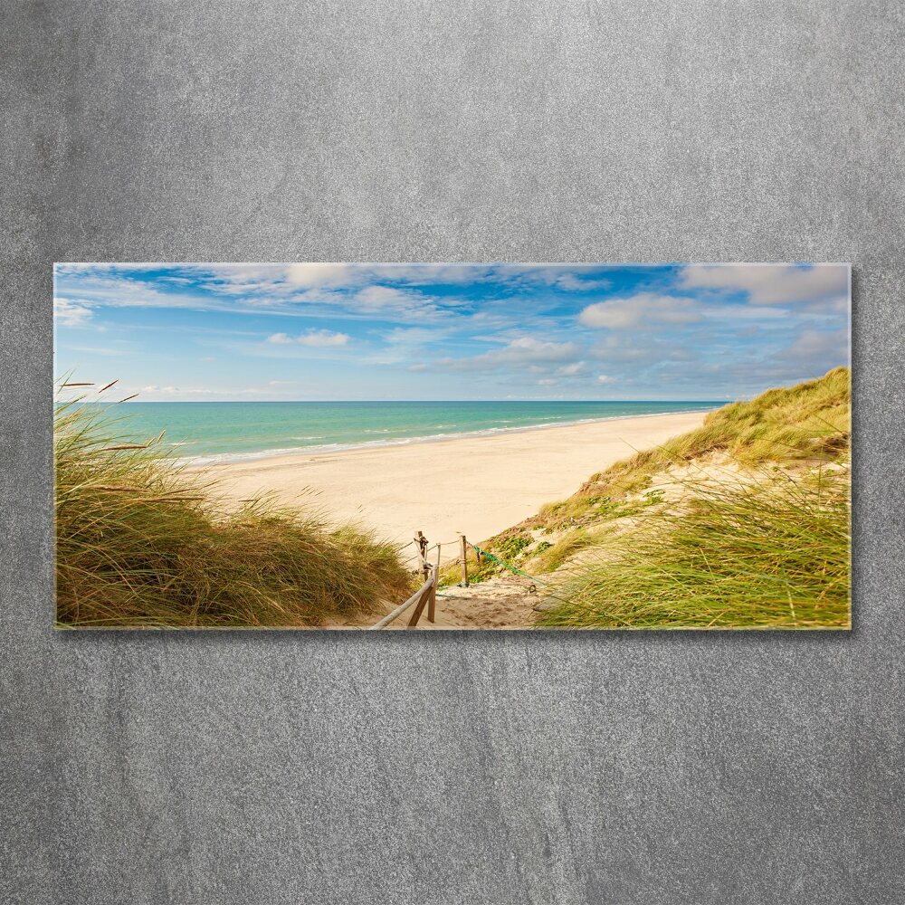 Tableau verre acrylique Dunes de mer