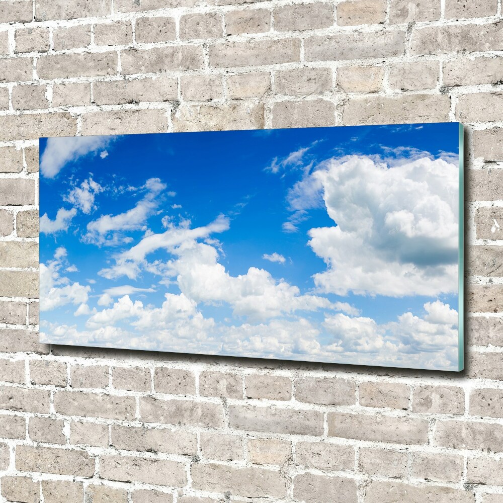 Acrylique tableau Nuages dans le ciel