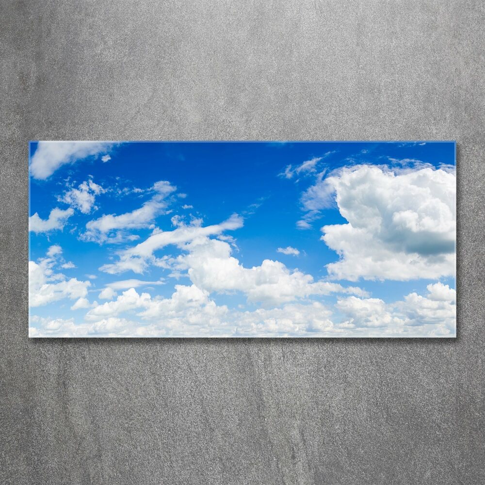 Acrylique tableau Nuages dans le ciel