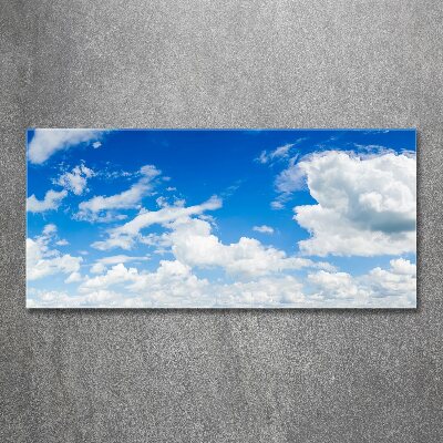 Acrylique tableau Nuages dans le ciel