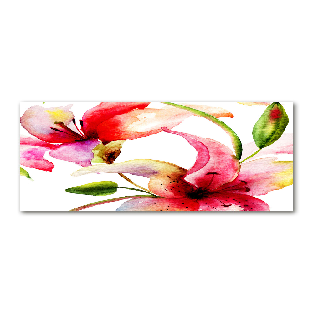 Acrylique tableau Lily