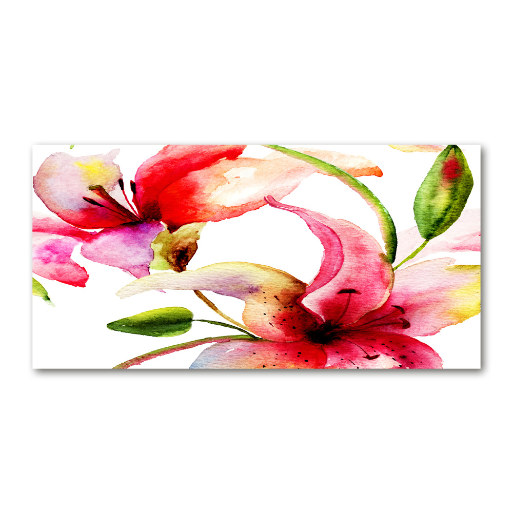 Acrylique tableau Lily