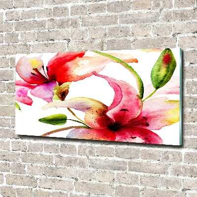 Acrylique tableau Lily