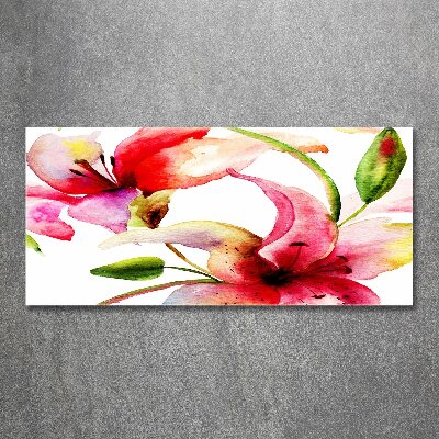 Acrylique tableau Lily