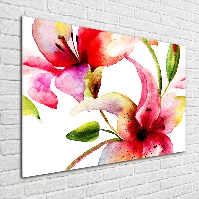 Acrylique tableau Lily