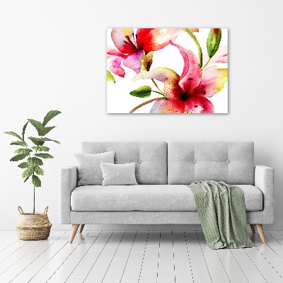 Acrylique tableau Lily