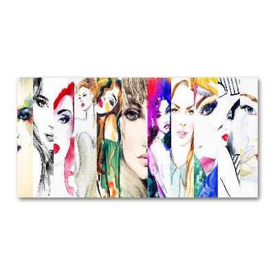 Acrylique tableau Portraits de femmes