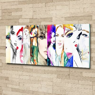 Acrylique tableau Portraits de femmes