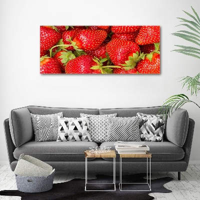 Tableau acrylique Fraises