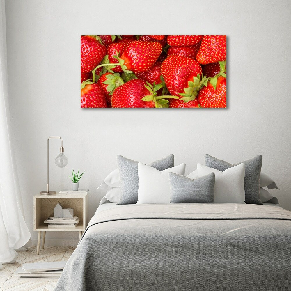 Tableau acrylique Fraises