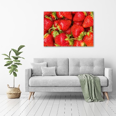 Tableau acrylique Fraises